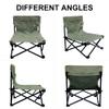TIYASTUN Low Beach Chairs for Adults,Lightweight Camping Chair, Camp Chair, Folding Chairs for Outside Folding Lawn Chairs for Camping Beach Concert, Low Profile Low Back view 4