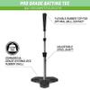 GoSports Baseball & Softball Pro Batting Tee with Heavy-Duty Tripod Base Design and Adjustable Height view 2