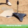GoSports Baseball & Softball Pro Batting Tee with Heavy-Duty Tripod Base Design and Adjustable Height view 3