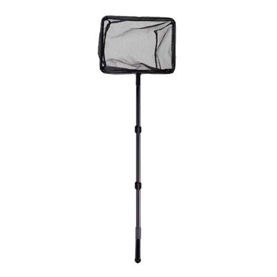 balacoo Extendable Fishing Net Plastic Pole for Fish Tank Pond Fine Mesh Tangle-Free Non-Absorbent Ergonomic Handle 2-in-