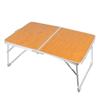 Hauunwey Folding Camping Tables Lightweight Sturdy Aluminum Outdoor Folding Table with Carrying Bag for Camp, Picnic, Beach(Small) view 1