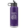Game On Novelties Beware The Smiling Dungeon Master Water Bottle Tumbler 32oz Novelty Gift d&d Water Bottle Tumbler DND Gift DND Water Bottle Tumbler view 1