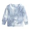 MYGBCPJS 2Pcs Kids Girls Tie Dye Sweatsuit Child Cotton Long Sleeve Outfits Set Sport Tracksuit Tops + Sweatpants view 3