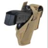 Barsony Desert Sand OWB Holster w/Mag Pouch for Canik TP9 SFT 5in Left view 4