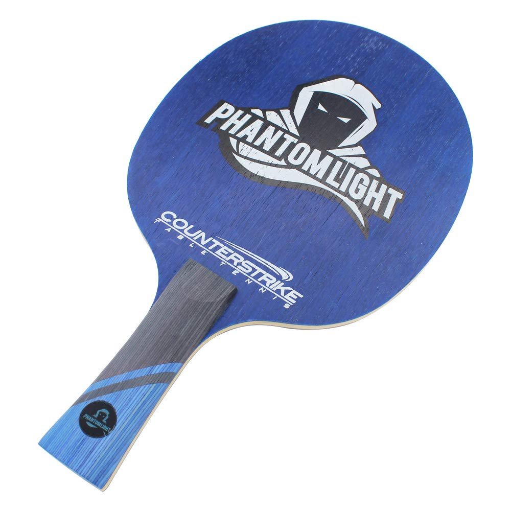 Counterstrike Phantom Light Table Tennis Blade | Carbon Table Tennis Blade | Speed & Precision | Professional Table Tennis Blade | ITTF Approved | Offensive Table Tennis Blade