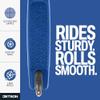 Jetson Scooters - Jupiter Kick Scooter (Blue) - Collapsible Portable Kids Push Scooter - Lightweight Folding Design with High Visibility RGB Light Up LEDs on Stem, Wheels, and Deck view 4
