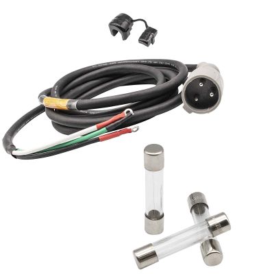 48V Charger Plug DC Cord Plug Fits Club Car DS Precedent and Charge Receptacle Fuse Fits Club Car DS Electric