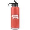 Game On Novelties Mommy Bear Water Bottle Tumbler 32oz Novelty Gift Mommy Water Bottle Breastfeeding Water Bottle Nursing Water Bottle view 1