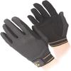Shires Aubrion Mesh Riding Work Horse Riding Non-Slip Gloves Maids (Black, Large) view 2