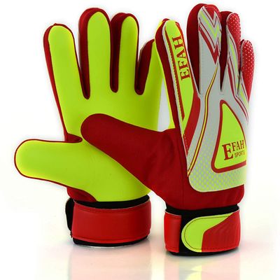 EFAH SPORTS Soccer Goalie Goalkeeper Gloves for Kids Boys Children Football Gloves with Strong Grips