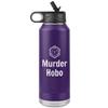 Game On Novelties Murder Hobo D20 Water Bottle Tumbler 32oz Novelty Gift d&d Water Bottle DND Water Bottle Pathfinder Water Bottle view 1