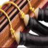 Riffe 5/8" x 28" Tie-in Gorilla Rubber Power Bands - Black Over Amber view 2
