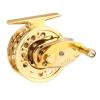 Dilwe Portable Fishing reels, 5 Bearings high Speed Fishing Wheel Made of Lightweight Aerospace Aluminum with a Gear Ratio of 3.0: 1 Golden(for Right Hand) view 1