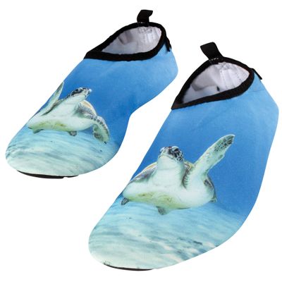 Hudson Baby Unisex-Child Water Shoes for Sports, Yoga, Beach and Outdoors, Kids and Adult-Sea Turtle, 46-47/12-Womens/11-12-Mens