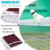 Badminton Net Nylon Portable Tennis Net Set - for Tennis Sport Net for Indoor/Outdoor, Backyard,Schoolyard,Garden, 20 FT x 2.5 FT (Without Frame) view 3