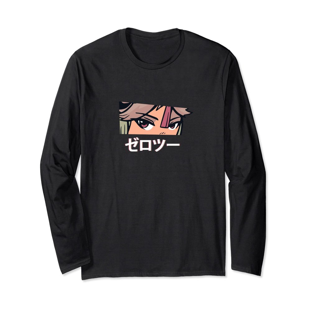 Anime Gifts for teen Girls Eyes Anime Long Sleeve T-Shirt