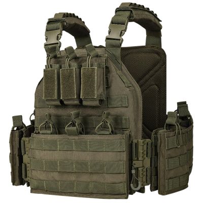 vAv YAKEDA Outdoor Tactical Vest Airsof Vest for Men (Army green)