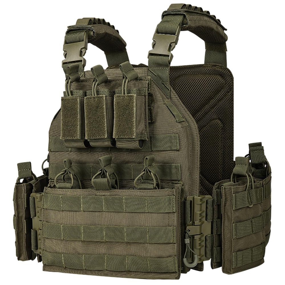 vAv YAKEDA Outdoor Tactical Vest Airsof Vest for Men (Army green)