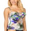 Island Escape Womens Palm Springs Tahiti Cross-Back Swim Top Separates Beige 8 view 1
