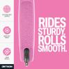 Jetson Scooters - Jupiter Kick Scooter (Pink) - Collapsible Portable Kids Push Scooter - Lightweight Folding Design with High Visibility RGB Light Up LEDs on Stem, Wheels, and Deck view 4