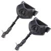 ZSHJGJR Compound Bow Release Aid Single Jaw Archery Release Trigger 360 Swivel Caliper Head Fully Adjustable Wrist Release for Hunting Shooting Practice (Black)