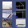Football Display Case, HEMYLU Acrylic Display Box with Matt Black Base Compatible with Full Size Football, UV Protected Clean Football Case with Lid Design (12x8x8 inch) view 3