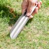 Navaris Ultralight Titanium Backpacking Shovel - Lightweight Camping Trowel Multitool with Ruler Lines - Includes Protective Sleeve view 2
