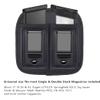 3-Pack Double Magazine Holster/Mag Pouch, IWB Concealed Carry Holster for Glock 17 26 43 Sig 1911 S&W M&P 9mm .40 .45 Fits 7 10 15 Round Ammo Clips for Pistols view 2