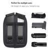 3-Pack Double Magazine Holster/Mag Pouch, IWB Concealed Carry Holster for Glock 17 26 43 Sig 1911 S&W M&P 9mm .40 .45 Fits 7 10 15 Round Ammo Clips for Pistols view 3