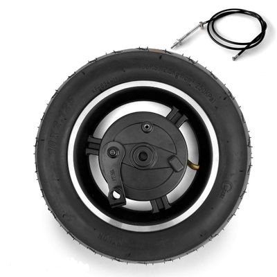 10x2.125 Drum Brake Wheel For Kickscooter 10 Inch Pneumatic Wheel With Drum Brake For High-way Scooter (wheel with cable120)