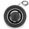 10x2.125 Drum Brake Wheel For Kickscooter 10 Inch Pneumatic Wheel With Drum Brake For High-way Scooter (wheel with cable120) view 1
