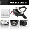 KOOTU KEO Bike Pedals 9/16" Universal Road Bike Pedals Bicycle Platform Pedals Clipless Pedals Suitable for Road Bike Spin Bike MTB Indoor Bike view 2