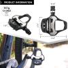 KOOTU KEO Bike Pedals 9/16" Universal Road Bike Pedals Bicycle Platform Pedals Clipless Pedals Suitable for Road Bike Spin Bike MTB Indoor Bike view 4