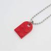 2 PCS Couple Necklace Men and Women Same Model Friendship A Pair of Hip Hop Europe and America Cross-Border Detachable Love Heart Shaped Building Block Pendant view 3
