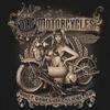 Old Motorcycles Hot Babes and Cold Beer Tank Top Biker Babe Chopper Men's Top Black Small view 2