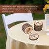 2Pcs Wedding Ring Box, Wooden Box Rustic Mr and Mrs Ring Bearer Holder Wedding Bearer for Display (Hers and His) view 4