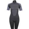 Typhoon Womens Swarm3 3/2mm Shorty Wetsuit - Black/Graphite 250986 8 view 1