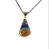 ASTROGHAR Natural Chakra Crystals Chips Flower of Life Sacred Geometry Orgone Pendant for Men and Women view 2