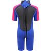 Typhoon Swarm3 Infants 3/2mm Shorty Wetsuit - Purple/Hot Pink 250997 S view 2