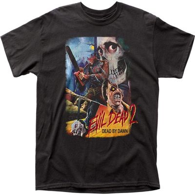 Evil Dead II Thai Poster Adult tee (4XL) Black