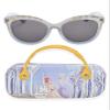 Disney Frozen 2 Girls Sunglasses with Carrying Case, Kids Sunglasses Protection (Silver) view 1