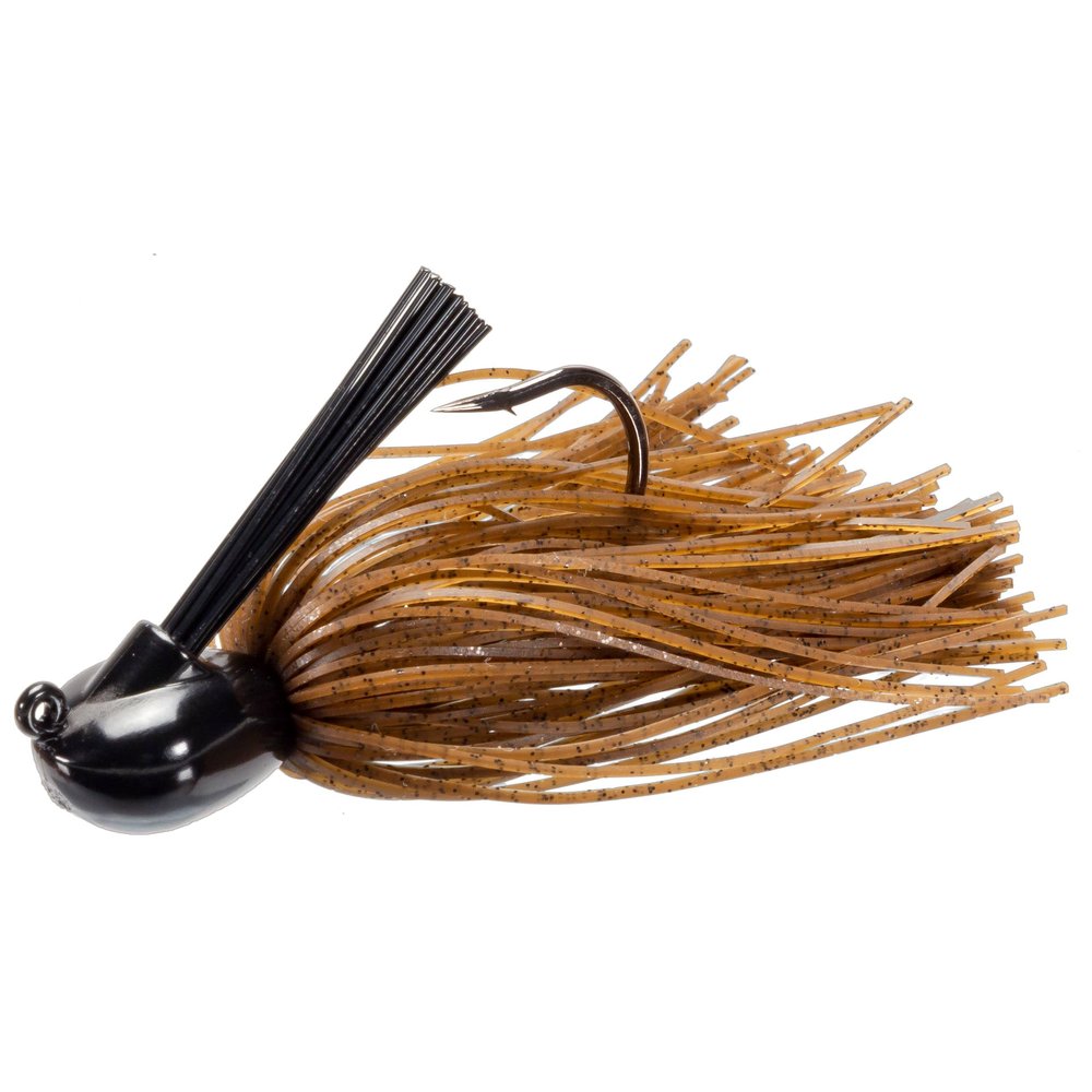 Keitech RJ12105 Tungsten Model ICasting Jig, Dark Green Pumpkin