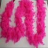 Flydreamfeathers 45 Gram, 6 Feet Long Feather Boa, Party, Halloween Costume, Christmas Tree, Decoration (Candy Pink) view 2