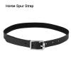 Riding Spurs Strap, Equestrian Spur Straps, Black Leather Handmade 0.5 * 0.1 * 2in Outdoor Sports for Horse Riding Men Equestrian Lovers view 2