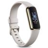 Fitbit Luxe-Fitness and Wellness-Tracker with Stress Management, Sleep-Tracking and 24/7 Heart Rate, One Size S L Bands Included, Lunar White/Soft Gold Stainless Steel, 1 Count view 1
