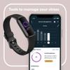 Fitbit Luxe-Fitness and Wellness-Tracker with Stress Management, Sleep-Tracking and 24/7 Heart Rate, Black/Graphite, One Size (S & L Bands Included) view 4