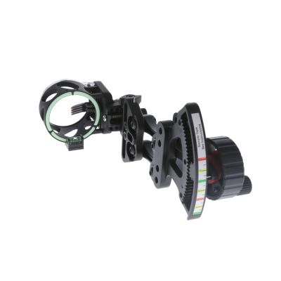 TRUGLO Range Rover 4 4-Pin Highly-Visible Micro-Adjustable Archery Hunting Bow Sight - Adjustable Quiver Mount Included - Right-Handed