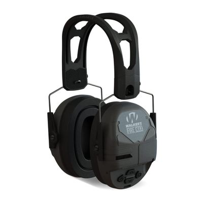 Walker's Rechargeable Lightweight Shooting Hunting Range Electronic Slim Low Profile Hearing Protection FireMax Earmuffs
