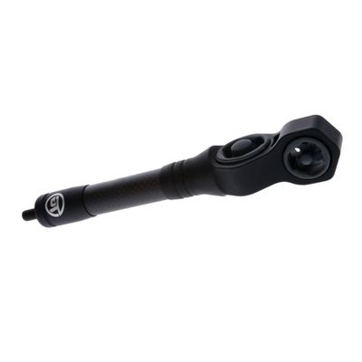 TRUGLO Cadence Vibration-Dampening Noise Reducing Lightweight 8" Hunting Archery Bow Stabilizer for Improved Bow Balance & Stability, Carbon