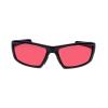 Walker's IKON Vector Full Frame Shooting Glasses | Impact-Resistant Non-Slip Frame Hunting Shooting Eyesight Protection Glasses, Microfiber Lens Cloth & Carry Case Included, Rose view 3